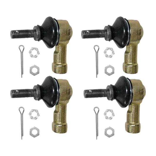 Kit de 4 extremos de barra de acoplamiento que reemplaza TY4677TE109BL. Alta confiabilidad. Fácil de instalar. Accesorio de reparación profesional.