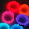thumbnail image 4 of Neon Lights Strip, Portable 16.4ft Length 4 Dynamic Lighting Modes 4PCS Flexible Long Lasting Neon Glowing String  for Festive Celebrations, 4 of 7