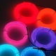 thumbnail image 4 of Cadena De Neón Brillante, Larga Duración, 4 Modos De Iluminación Dinámica, Batería Portátil, Tira De Luces De Neón, Color Rosa, 4 Piezas Para Celebraciones Festivas, 4 of 7