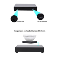 thumbnail image 3 of Magnetic Levitating Display Stand with LED Light Rotating Jewelry & Collectibles Floating Platform US Plug,1 x Magnetic Levitation Display Stand, 3 of 7