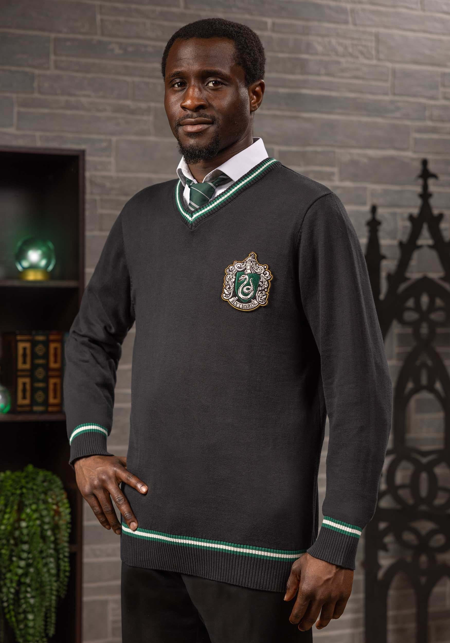 Harry Potter Slytherin Uniform Sweater for Adults