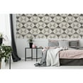 thumbnail image 3 of Arthouse Aztec Geometric Mono Non-Woven Wallpaper, 3 of 4