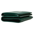 thumbnail image 4 of Pre-Owned Balenciaga logo tri-fold wallet in green leather for women. (Good), 4 of 11