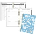 thumbnail image 2 of Agenda hebdomadaire Mead® minimaliste bleu 2026, petit format, couverture transparente en polyéthylène, 2 of 6