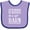 Lavender and Purple, variant on Inktastic RAISED in a BARN in White Boys or Girls Baby Bib