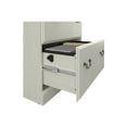 thumbnail image 3 of Bush Furniture Saratoga 2 Drawer Lateral File Cabinet, Linen White Oak, 3 of 7