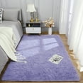 thumbnail image 5 of Softlife Super Soft Rug For Living Room Fluffy Rugs For Dorm Room Cute Plush carpet For Bedroom,3' x 5',Lavender, 5 of 7