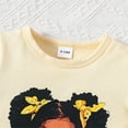 thumbnail image 5 of Shadoumai Girls Summer 2 Piece Outfits 5-14 Years Cute Ruffled Neck 1/4 Zip Short Sleeve Top and Shorts Casual Clothing Sets, 5 of 6