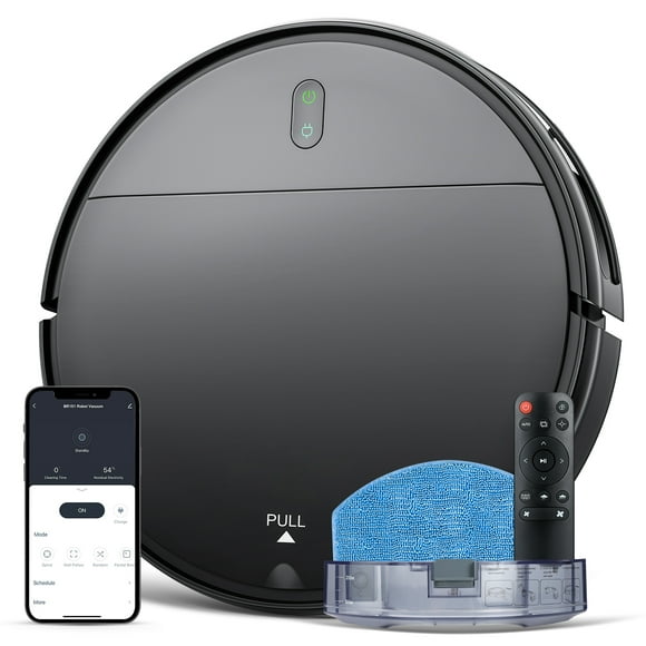 ONSON Robot Vacuum Cleaner, Robot Vacuum and Mop Combo with WIFI for Pet Hair and Hard Floor