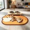 thumbnail image 4 of Btomtd Pet Feeding Mat Quicks Drying Absorbent Non Sliped Cats And Dog Bowl Mat Pet Food And Water Dispenser Suitable For Indoor Use For Cats And Dogs, 4 of 6