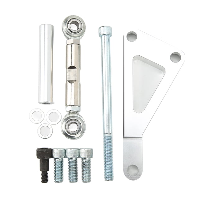 Kit de soporte de alternador de metal resistente al desgaste y a la corrosión, de repuesto para motor de bloque pequeño Chevy SBC 350