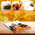 thumbnail image 5 of luyaa 6 Pcs Fall Kitchen Towels Pumpkins Thanksgiving Dish Towels Maple Leaf Tea Reusable Hand Autumn Absorbent Cloth, 18'''' x 26''''(Yellow,Pumpkin, Sunflower, Car), 5 of 6