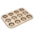 thumbnail image 1 of Mini Fluted Tube Cake Pan, Non-Stick Cake Baking Pan, 1 of 6