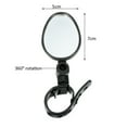 thumbnail image 5 of Koolleo 1 Pair of Bike Mirror Motorbike Mirror Adjustable Bike Mirror Rearview Mirror Reflective Mirror, 5 of 6