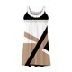 thumbnail image 4 of Vestido de Verano para las Mujeres Impreso sin Mangas Cuello Redondo, Suelto de Rodilla de Longitud Vestido Casual para la Primavera, 4 of 4