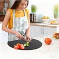 thumbnail image 2 of Acrylic Cutting Board, Food-Grade, Durable & Reusable, Clear and Black Dual Options, 15.75 in ×11.81 in, Non-Slip, Stain-Resistant & Easy to Clean, 2 of 9