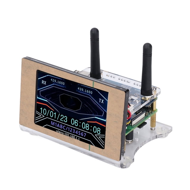 Modem Vocal Numérique, Débogage Précis Carte Hotspot MMD Port Ethernet WLAN Écran 3.5 Pouces pour Pi 4B