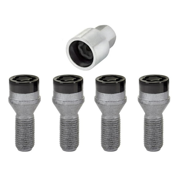 McGard Wheel Access Wheel Lock 27326 Lug Bolt Lock; 14 Millimeter X 1.25 Thread Size; Conical Seat/1.08 Inch Shank Length; Acorn Lug Use With Steel/Aluminum Wheels; 1.99 Inch Overall Length