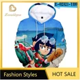 thumbnail image 3 of Disfraces de cosplay Sudadera con capucha de Leon Ropa de invierno Sudadera con capucha para niños Juego de anime popular Ropa de cosplay de Leon Tops de polar, 3 of 5