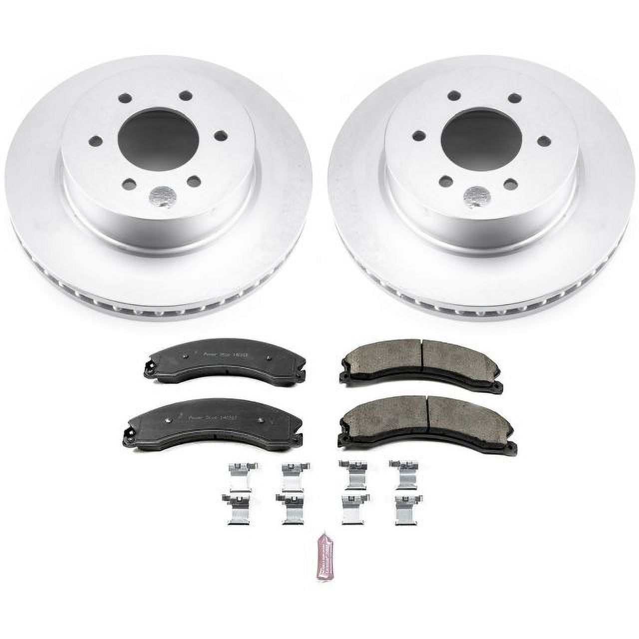 PowerStop Front Geomet Coated Brake Rotor and Pad Kit Fits: NISSAN Select Models CRK7875