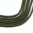 thumbnail image 2 of U8MO 109yards Bulk Polyester Spandex Cords Rock Climbing Rope Cable Solid Color 4~5mm-Dark Olive Green B, 2 of 2