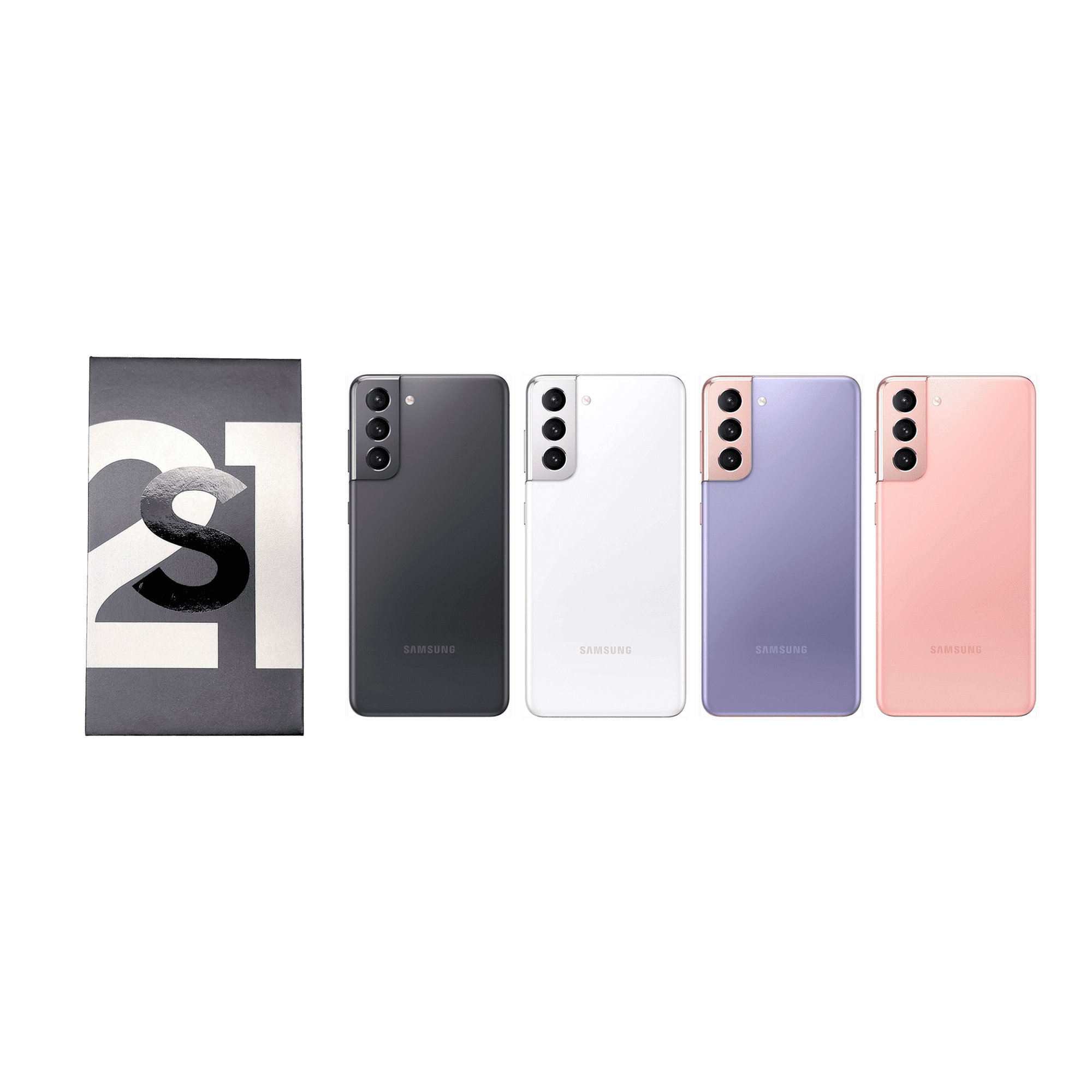 Fully Unlocked Samsung Galaxy S21 5G 128GB SM-G991U [RETAIL BOX]
