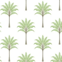 Harry & Grace Green Tea Montgomery Palm Peel and Stick Wallpaper