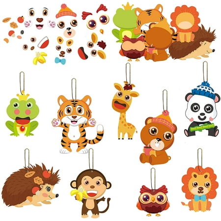 27 Pieces Craft Kits for Kids,Make Your Own Animal Cards and Stickers Set,DIY Animal Paper Craft Ornament Home Class Game Activities for Girls Boys | Walmart Canada 27 Pieces Craft Kits for Kids,Make Your Own Animal Cards and Stickers Set,DIY Animal Paper Craft Ornament Home Class Game Activities for Girls Boys | Walmart Canada