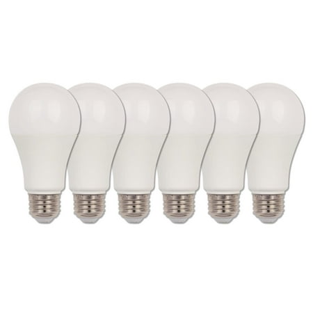 

Westinghouse 5079020 Pack Of (6) 16 Watt Frosted A19 Medium (E26) Led Bulbs - White