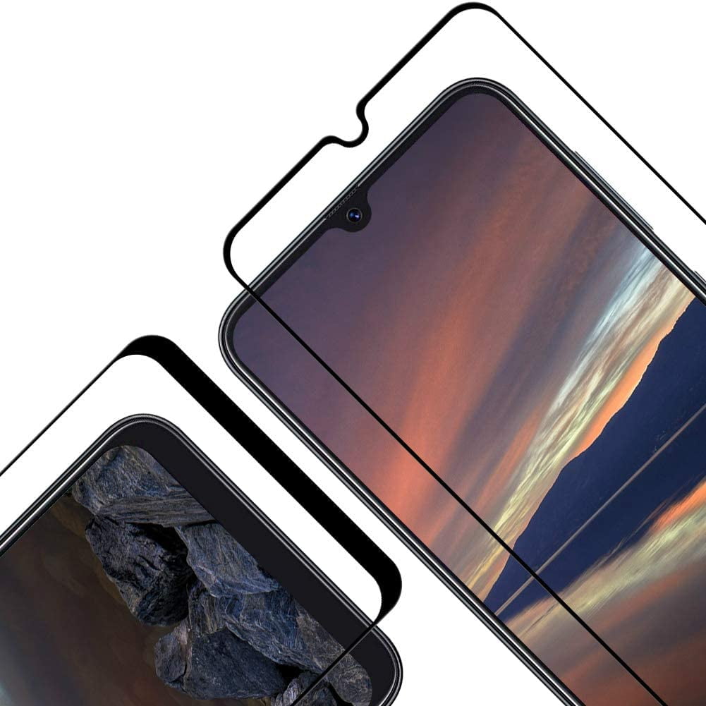 3 Pieces Tempered Glass Screen Protector for Samsung Galaxy A31, Full Cover, 9H Hardness, Anti-Scratch, Tempered Glass Screen Protector for Samsung Galaxy A31