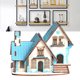 thumbnail image 5 of Kits De Construcción De Maquetas, Rompecabezas 3D, Casa De , Modelo De Construcción, Casa De Muñecas, Rompecabezas Para Niños, Kit De Casa De Muñecas De , Kit De Manualidades, 5 of 7