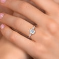 thumbnail image 4 of Gem Stone King 1.20 Cttw IGI Certified Lab Grown Diamond in 10K Two-Tone Gold Engagement Ring for Women | Center Diamond 1 Ct | D-E Color | VS1 Clarity | Size 9, 4 of 7
