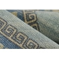 thumbnail image 5 of Momeni Anatolia Wool and Nylon Medallion Blue Area Rug 2' X 3', 5 of 8