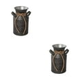 thumbnail image 4 of Decodeary Stylish And Versatile Metal Milk Jug Vase Rustic Home Decor Elegant Decoration type 4 2Set, 4 of 6