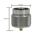 thumbnail image 4 of stanreset Fuel Cylinder Camping Stove Adapter Backpacking Furnace Converter Connector, 4 of 6