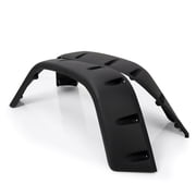 Kojem 6PC 7 Wide Wheel Fender Flare Protector for 1997-2006 Jeep Wrangler TJ 2004-2006 Wrangler LJ Extended Pocket-Riveted Style Black