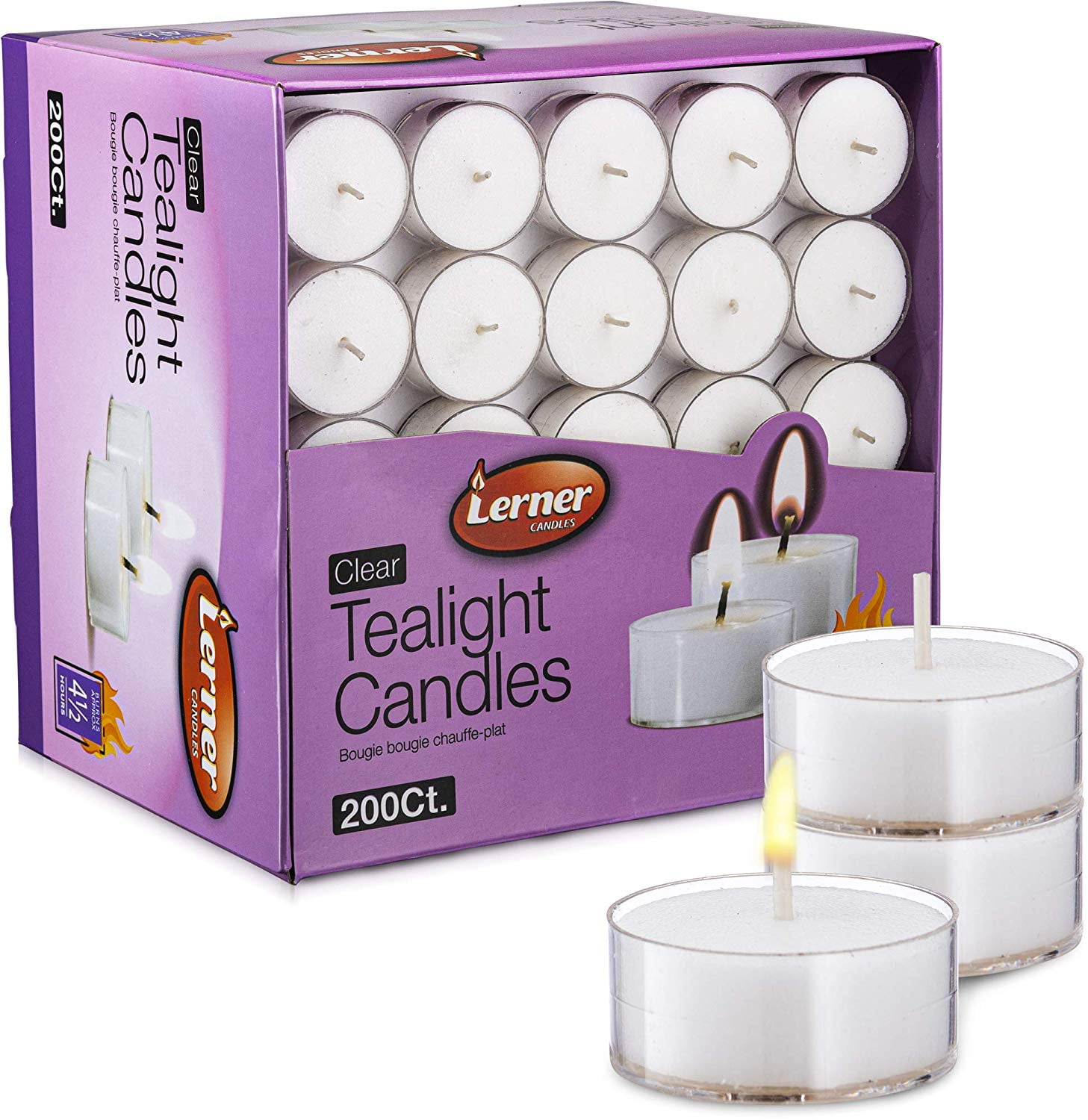 4 hours Diwali Festival burn time Tea Light Candles Bulk Pack White Unscented 