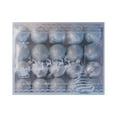 thumbnail image 3 of Hvmvliv Christmas Tree Ornaments (20pcs) Christmas Ball Ornament Christmas Tree Decorations Sequin Shatterproof Tree Hanging Balls Christmas Decoration for Party Silver, 3 of 3