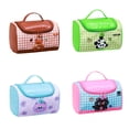 thumbnail image 5 of Multi Layer Travel Cosmetic Storage Bag Water Resistant PU Materials Lovely Cartoon Makeup Organizers With Hand Strap, 5 of 8