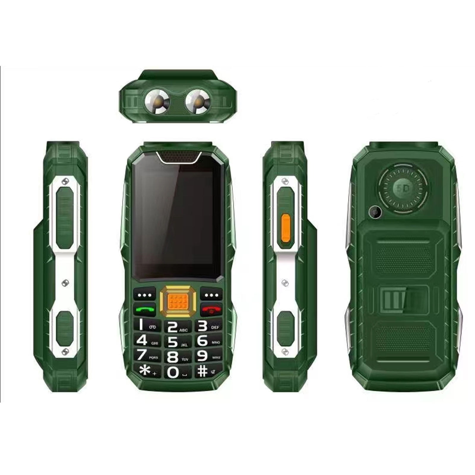 B Basic Senior Cell Phone With Long Battery Life Large Buttons And Simple Functions Including Flashlight And Loud Speaker For Everyday Use