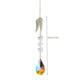 thumbnail image 3 of Crystal Suncatcher Wind Chime, Light Reflecting Glass Pendant, Elegant Handicraft Hanging Decor, Delicate Light Catching Ornament for Courtyard Balcony Indoor Birthday Housewarming Festival Gift, 3 of 6
