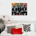 thumbnail image 4 of Nawypu Graffiti Wall Art - Graffiti Canvas Wall Art, Colorful DJ Monkey Chimp Poster Pictures for Living Room Decor, Street Art Canvas Graffiti, Modern Pop Framed Artwork for Home Wall Decor, 4 of 4