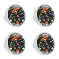 thumbnail image 1 of 4 Pcs Skull Knobs for Kitchen Cabinet Cupboard Dresser Bookcase Drawer Pulls Handles Round Home Decor, 1 of 5