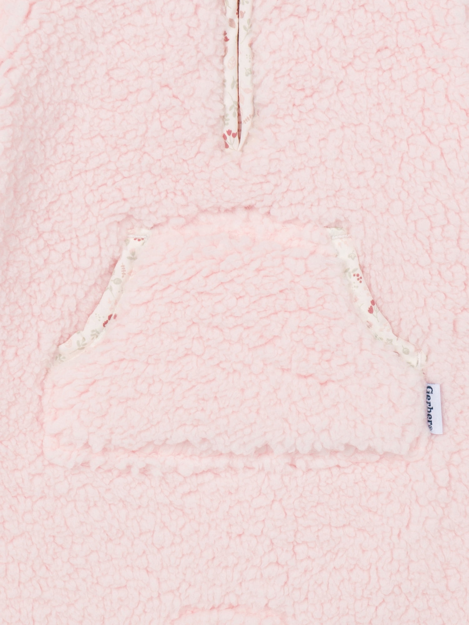 Gerber Baby NeutralLong Sleeve Fleece Romper, Sizes 0/3 Months - 24 Months