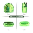 thumbnail image 3 of See Through Crossbody Purse Neon Clear Handbag for Women Stadium Approved Transparent Jelly Bags Sports Fan Purses, 3 of 7