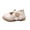 Beige, variant on Otqutp Birthday Footwear for Baby Girls Single Shoes Soft Soled Leather Shoes Children's Toddler Shoes Flower Baby Shoes for 0 to 4 Years