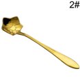thumbnail image 2 of Flower Coffee Spoon Stainless Steel Creative Floral Tea Spoon Dessert Spoon, 2 of 9