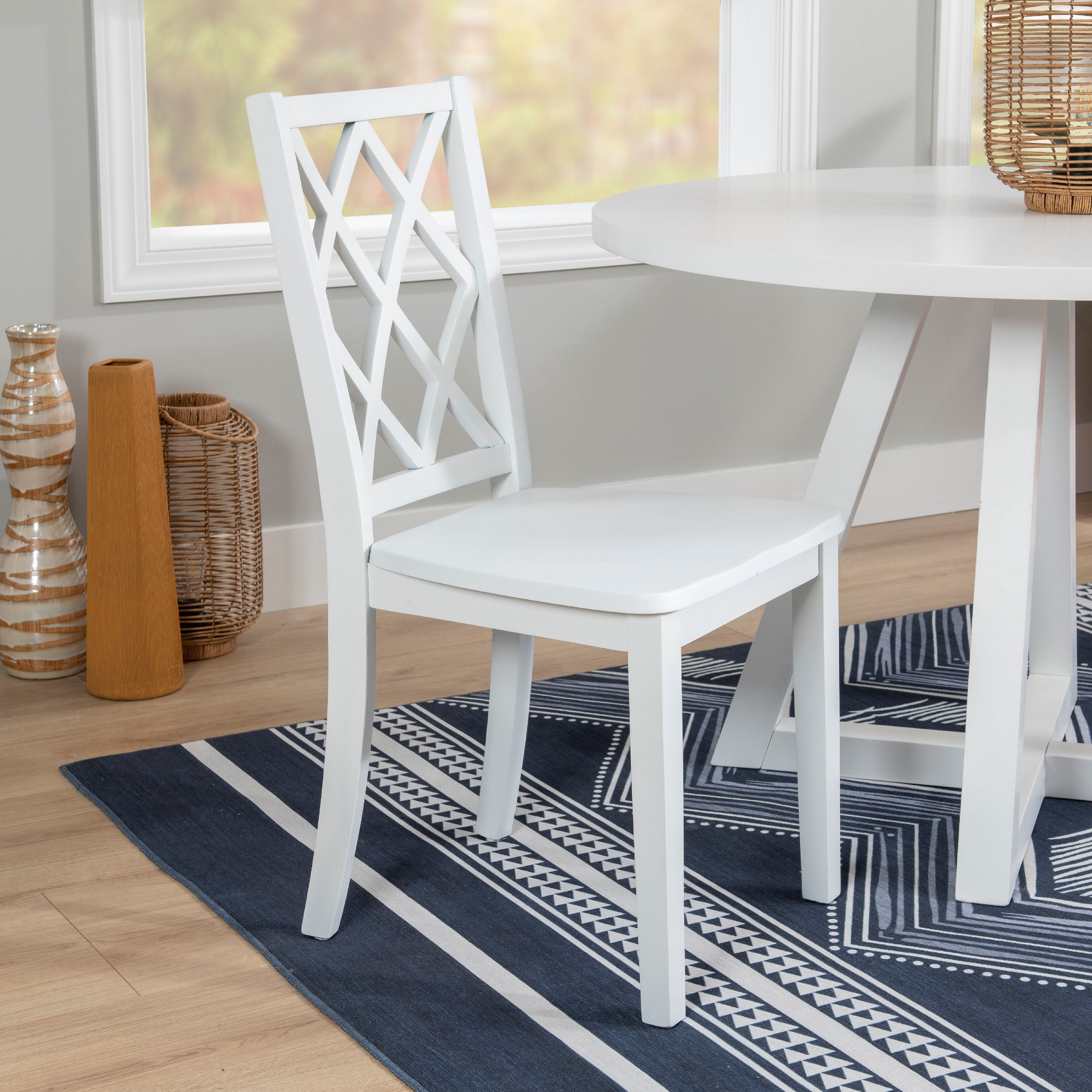 Powell Stacie Dining Chair, White