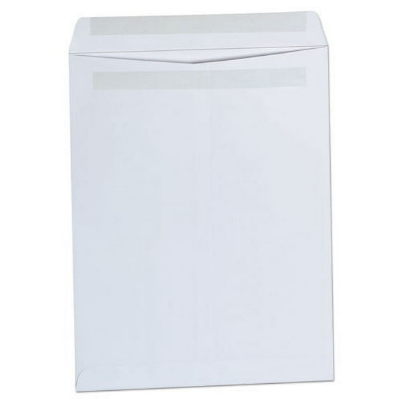 Self-Stick Open-End Catalog Envelope, #13 1/2, Square Flap, Self-Adhesive Closure, 10 X 13, White, 100/box | Bundle of 2 Boxes