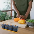 thumbnail image 2 of Jars Seasoning Condiment Containers Set Bottles Glass Canister Empty Jar Sugar Sugar Tea Dispenser Saltcanning, 2 of 6